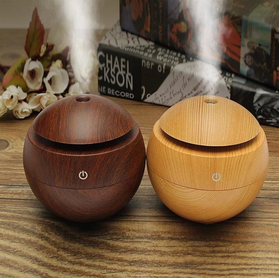 HUMIDIFICADOR BOLITA MADERA EXXTRA TECH ET10204
