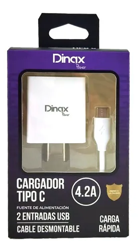 CARGADOR 220V TIPO C 4.2 A. DINAX